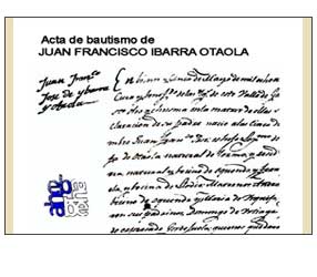 Libro de Bautismo 1877 - Juan Francisco Ibarra Florido