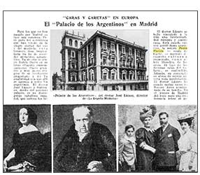 Revista Caras y Caretas 6-07-1907