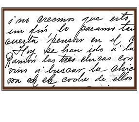 Diario personal de la Sra. María Emilia Rebora de Deffis del 23 de enero de 1922