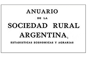 Tapa Anuario de la Sociedad Rural Argentina 1928