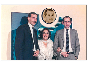 Alejandro Daniel (1958) - Elsa Larrinaga de (1922-2002) viuda de José Ramón (h) y Guillermo José Ibarra (1956)