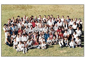 Primer encuentro de hijos, nietos y bisnietos de Francisco Lope Ibarra y Maria Lorenza Negueloua - 1997