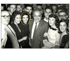 Inauguración Casa Radical 5 de mayo 1956 Olga Ibarra Foto: Lujan Caputo