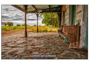 Estación Juan Francisco Ibarra hoy Escuela Agrotécnica