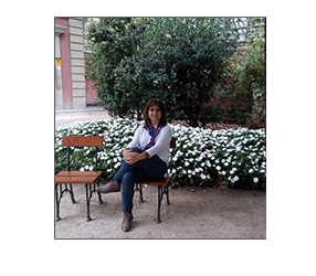 Bibiana Rodriguez Amenabar de Ibarra en el" Parque Florido" 2019