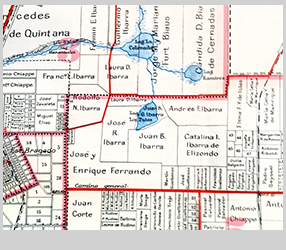 Plano Catastral del partido de Bragado 1923